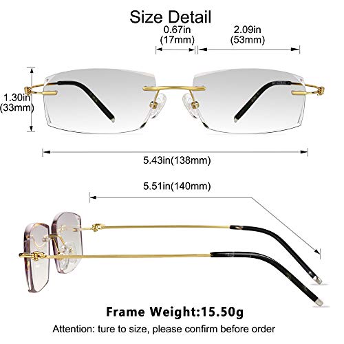 Image of YEIN Blue Light Blocking Glasses, Anti Eyestrain, TV Glasses for Women Men