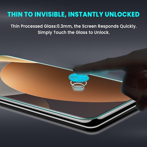 Image of FIRST MART UV Tempered Glass for Redmi Note 15 Pro Plus, 9H Full-Glue Curved Screen Protector, HD Clear, Fingerprint Compatible, UV Lamp Included