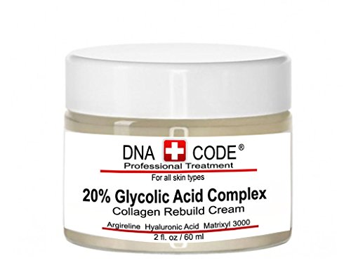 DNA Code- 20% Glycolic Acid Complex Collagen Rebuild Cream w/ Argireline,Matrixyl 3000, CoQ10
