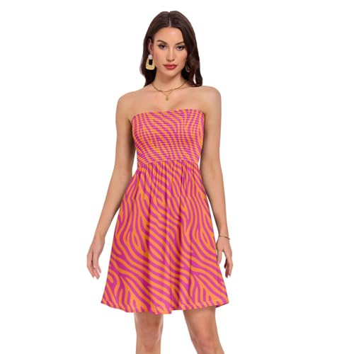Robe d'été femme bustier GuoChe chic décontractée - 2