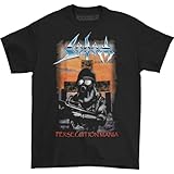 Fashionable And Easy To Match Sodom Mens Persecution Mania T Shirt Black XL