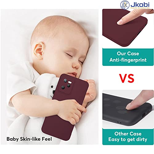 Image of Jkobi Basic Case for Tecno Spark 2020 | Go 2021 (Silicone Smooth Maroon)