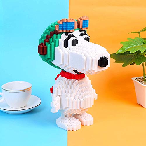 RSVT Nano Ziegelsteine Hundeblöcke Micro Diamant DIY Pädagogisches Spielzeug, 4780 Stücke – Bild 4