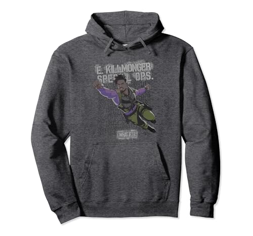 Sweat Marvel What If Killmonger pour Style Streetwear Urbain