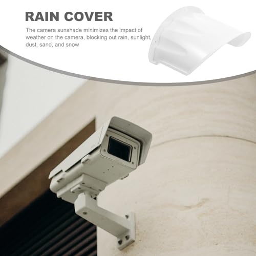 Cubierta para cámara de seguridad exterior con parasol plástico 2
