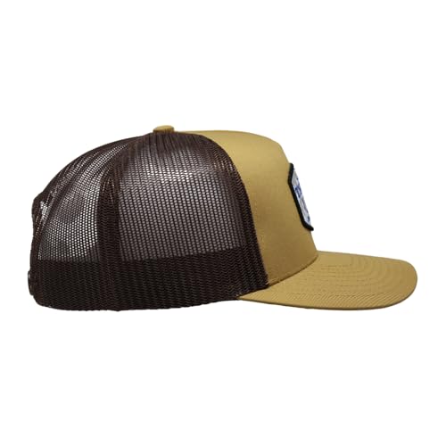 Image of HOOEY John Wayne Trucker Hat - Adjustable Snapback, Breathable Mesh Baseball Cap