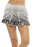 Lucky In Love Pleat Me Right Black 12in Womens Tennis Skirt Black 001