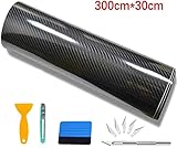 🚕【Fácil de instalar y usar】6D vinilo fibra carbono, puede usar una pistola de calor para calentar la instalación, que es fácil de moldear la curva para la instalación. Utilice las 5 herramientas de instalación incluidas para evitar burbujas o arrugas durante la unión. Nota: No moje ni exponga al sol dentro de las 24 horas posteriores a la unión, y coloque el artículo en un lugar fresco para asegurarse de que el adhesivo pueda funcionar completamente y reducir el fenómeno de desprendimiento.