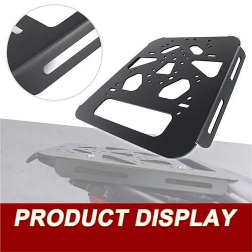 Placa portadora trasera KLR650 soluciona falta espacio equipaje 5