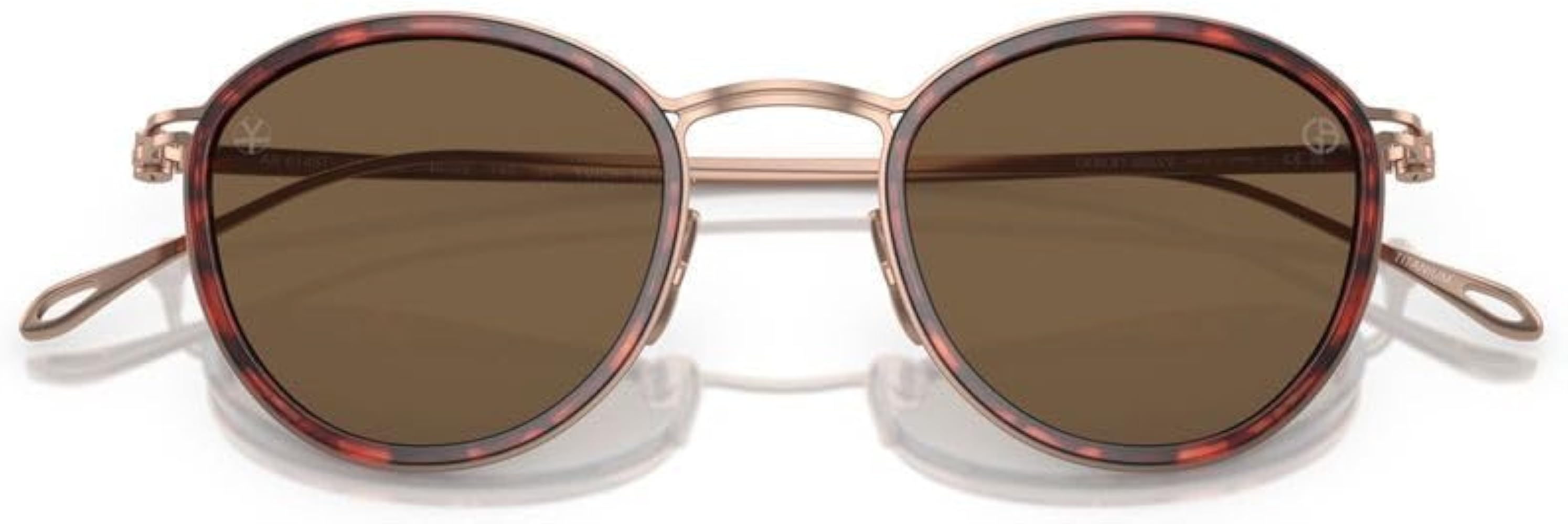 レア　Giorgio Armani AR6137 Bronze Brown GIORGIO ARMANI™ AR6137 Rectangle Sunglasses | EyeOns.com