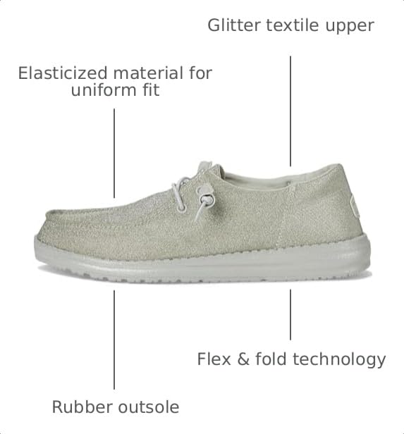 Image of HEYDUDE Womens Wendy Funk Sparkle