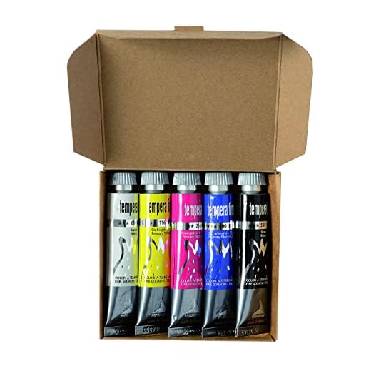 Set Maimeri Tempera 5 tubi 20ml