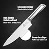 imarku Kitchen Knife Set with Block and Built-in Sharpener, Japanese Stainless Steel 14-Piece Knife Set with Utility Knife, Dishwasher Safe, Non-Slip Ergonomic Handles, Essential Gift for Home Cooks