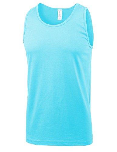 image for JC DISTRO Mens Hipster Hip Hop Basic Tank Top Soft Premium Cotton Jers