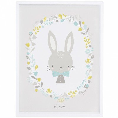 Lilipinso and Rabbits Paper, Gray, 30 x 3 x 40 cm