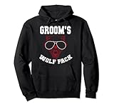 Photo Gallery groom s wolf pack funny bachelor party wedding felpa con cappuccio Photo Gallery groom s wolf pack funny bachelor party wedding felpa con cappuccio