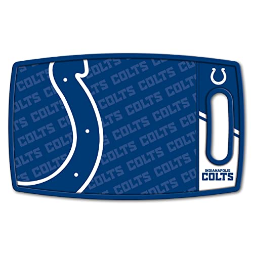 Image of YouTheFan NFL Indianapolis Colts Logo Series Cutting Board