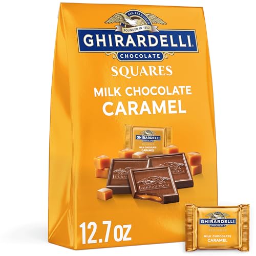 Ghirardelli, Milk Chocolate Caramel Squares, 12.7 Ounce