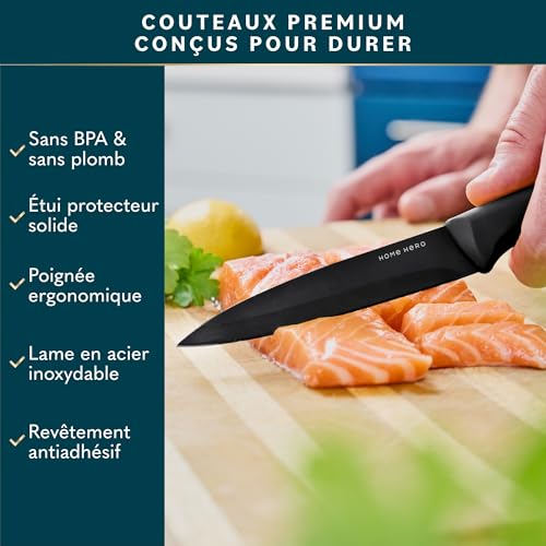 Set couteaux cuisine pro 11 pcs + affûteur, Home Hero – Image 6