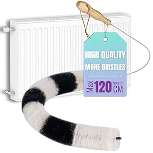 Ecooe Heizkörperbürste Lang mit Ziegenhaar