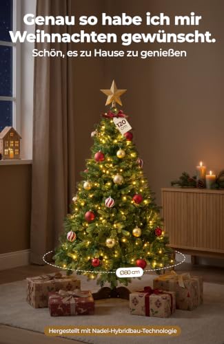 Menz Premium Weihnachtsbaum künstlich 120 cm – Ansicht 3