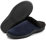  Hsyooes Zapatillas de Estar por casa para Mujer Hombres Antideslizante Interior Casa Caliente Slippers Pareja Zapatos Calzado