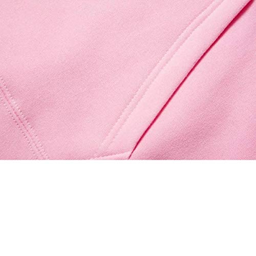 Blusa Moletom Canguru Kpop Mão Coreana Coração Com Bolsos (M, Rosa)