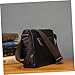Didiseaon Men’s Outdoor Briefcase and Envelope Bag, Black Pu Leather Business Shoulder Bag Large Capacity, Fashion Portfolio for Office and Travel Use