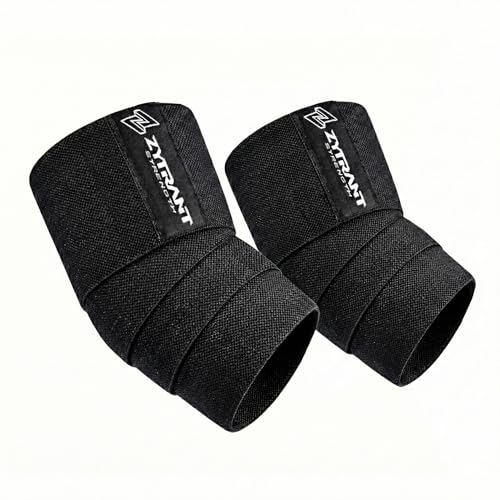Zytrant Elbow Wraps for Weightlifting Powerlifting Cross Training Strength Training Gym Support