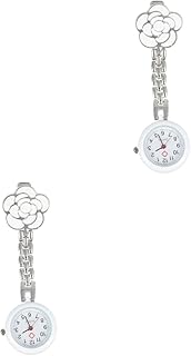 2 Peças Relógio De Peito De Enfermeira Relógio Feminino Relógios Femininos Relógio Digital Feminino Relógio De Lapela Relógios De Enfermeira Para Mulheres Clipe Em Relógio De