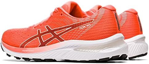 ASICS Women's Gel-Cumulus 22 Tokyo Running Shoes, 7.5, Sunrise RED/Black | Image 2