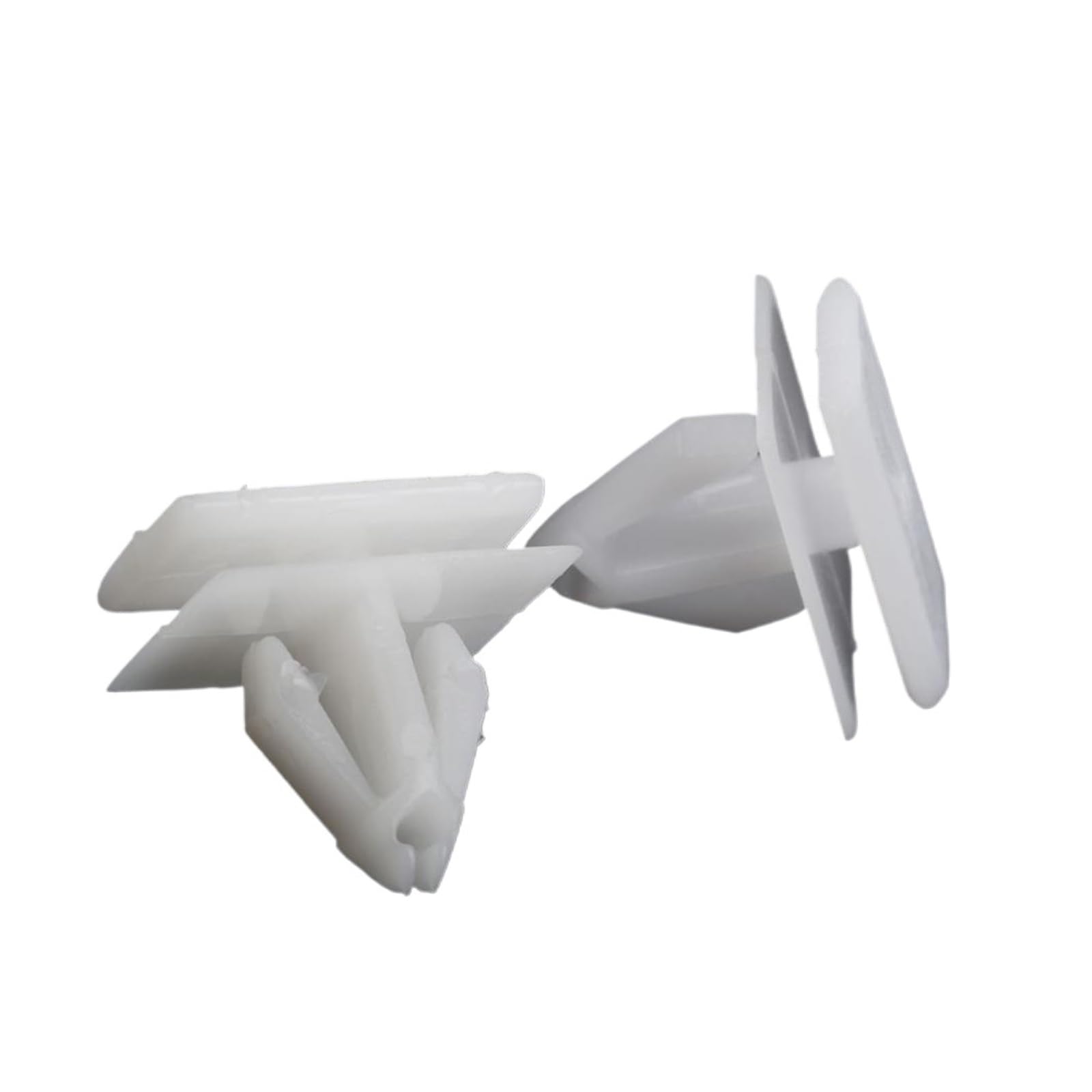 FDCSKINX 10Pcs Rocker Panel Moulding Auto Fastener Clip Nylon Retainer Compatible 25693852 Car Plastic Rivets