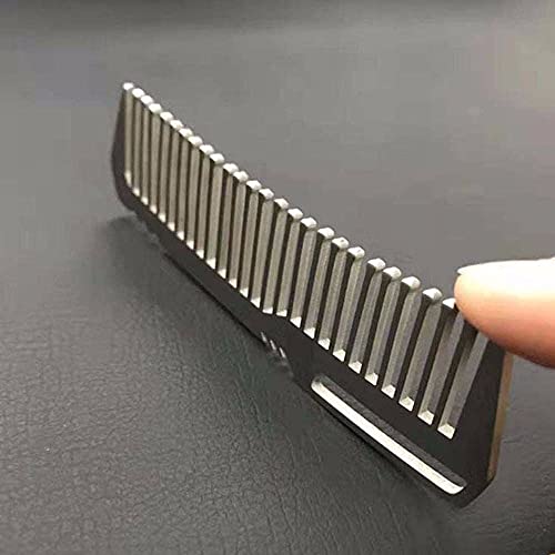 Peine portátil de titanio antiestático para cabello miniatura 4