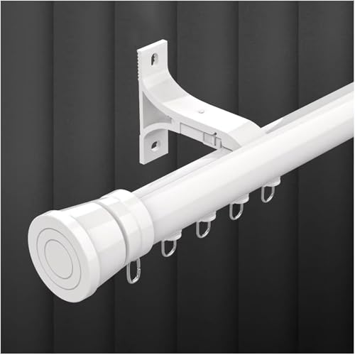 Tringle à rideaux en aluminium rail simple 2m pour séparation