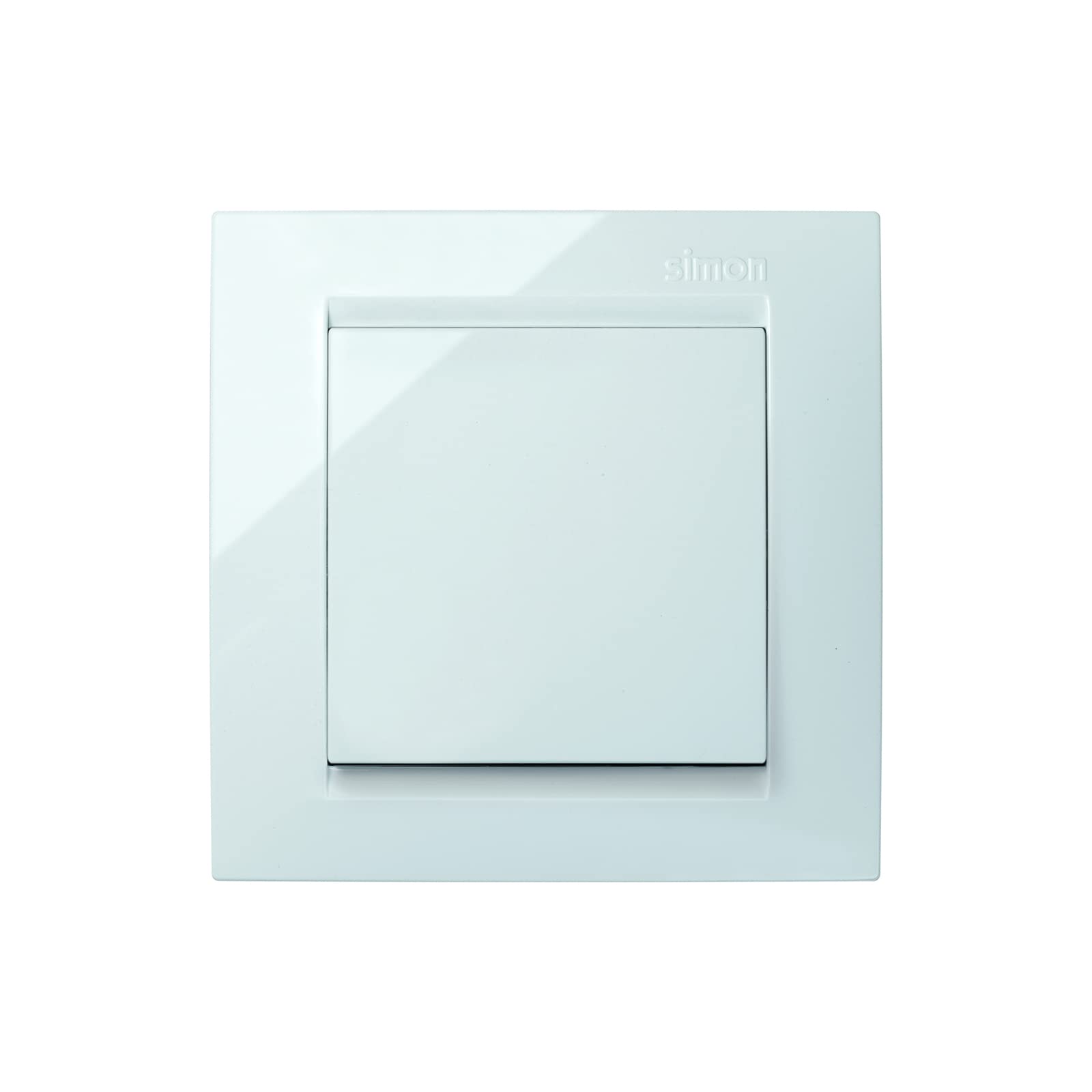 Simon F1590150030 - Pulsador serie 15 blanco