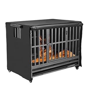 M JJYPET Robuste Abdeckung für Hundekäfige, 121,9cm