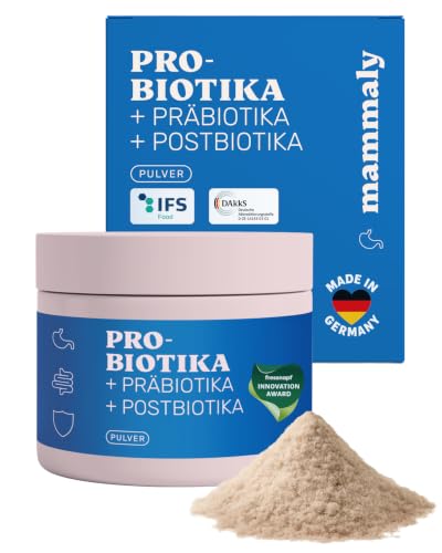 mammaly Probiotika für Hunde + Präbiotika & Postbiotika (reicht ≈72 Tage)