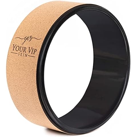 YVS® - Yoga Wheel, Yoga Wheel, Yoga Ring, Yoga Wheel, Yoga Wheel, Yoga Wheel, Yoga Cork Wheel, Yoga Accessories, Back Stretch, Pilates Accessories, Yoga Wheel Cork Cover