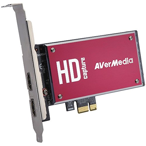 AVerMedia DarkCrystal HD Capture SDK II, Input Source: HDMI/DVI(Adapter)/Component/Composite/S-Video, PCI-E Frame Grabber (C729)