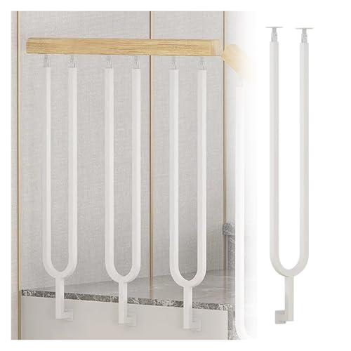 Poteau de rampe d'escalier métallique ajustable anti-chute - 2