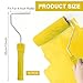 4 Inch Paint Roller Frame, Paint Roller Handle with Plastic Threaded Grip Handle, Roller Frame Fits for 4