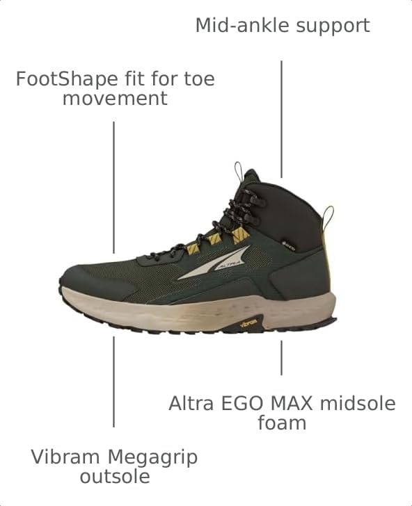 Image of ALTRA Men's TIMP 5 Hiker GTX Hiking Shoe