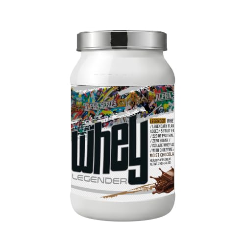Image of Absolute Nutrition Whey Legender - Moist Chocolate, 1kg, Whey Isolate Protein No Added Preservatives. 22g Protein Per Scoop.