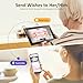 10.1 Inch WiFi Digital Picture Frame, 1280x800HD IPS Touch Screen Digital Photo Frame Electronic,16GB Memory, Auto-Rotate, Wall Mountable, Share Photos/Videos Instantly via Uhale App from Anywhere