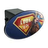 Graphics & More Supergirl 2026 Poster Oval Tow Hitch Cover Trailer Plug Insert 2"