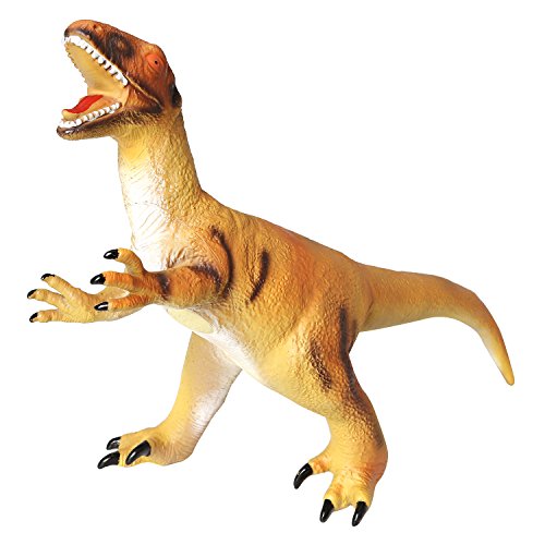 rainbow yuango 20" 10" 15" Educational Plastic Dinosaur Model Action Figures Toy Realistic Vinyl Plastic Dinosaur Model for Kids Soft Touch (Tyrannosaurus-1667)