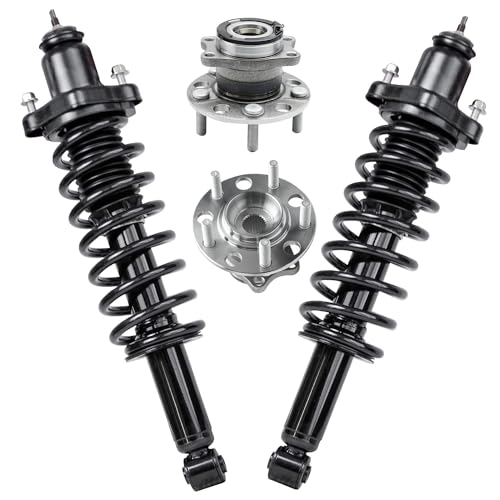 Detroit Axle - AWD Rear Wheel Bearing Hubs Struts for