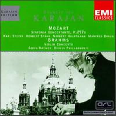 Brahms: Violin Concerto/Mozart: Sinfonia Concertante, K297b