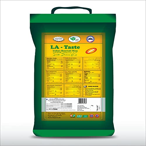 Aeroplane La Taste Golden Sela Basmati Rice, Perfectly Aged, with Extra Long Grain For Tasty Cooking Perfect for Everyday Use (5 kg)