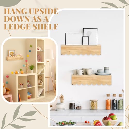 Pinkunn-Set-of-4-Scalloped-Floating-Shelves-156-Inch-Scalloped-Shelves-for-NurseryNatural-Wood-Nursery-Book-Shelves-Scalloped-Book-Shelf-for-Kids-Toddlers-Nursery-Bedroom-Wall-Decor Pinkunn Set of 4 Scalloped Floating Shelves 156 Inch Scalloped Shelves for NurseryNatural Wood Nursery Book Shelves Scalloped Book Shelf for Kids Toddlers Nursery Bedroom Wall Decor
